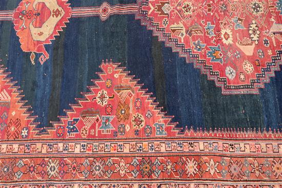 An antique Karabagh carpet, dated 1892, 11ft 9in by 6ft 8in